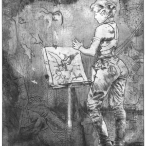 The Great Ornithography black ink.