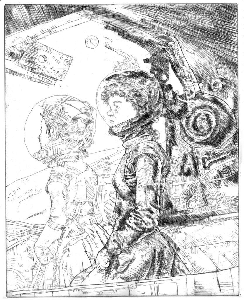 Are We There Yet? - Etching