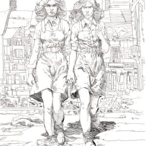 Ida Mae and Hixie Amid the Ruins